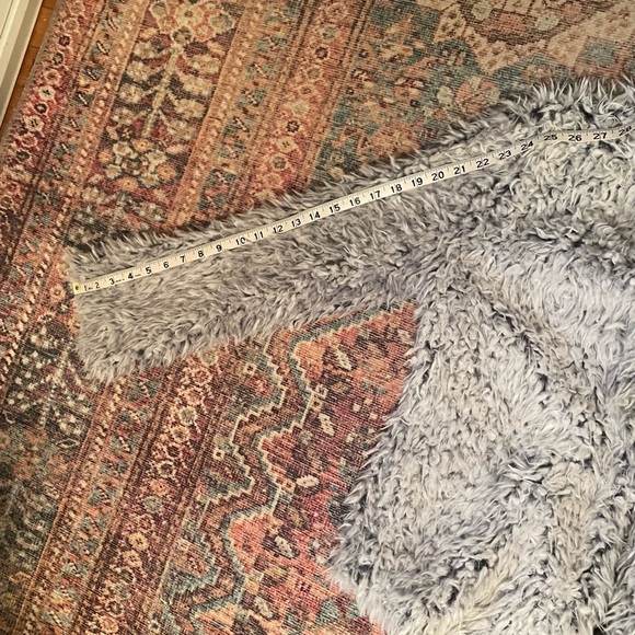 Xhilaration Light Gray Faux Shearling Teddy Jacket - Picture 9 of 11